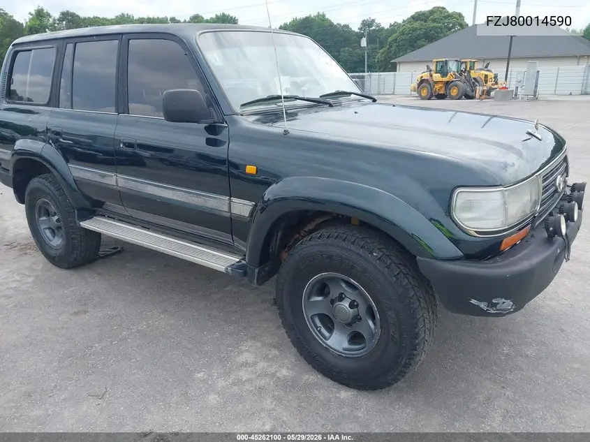 1995 Toyota Landcruiser VIN: FZJ80014590 Lot: 45262100