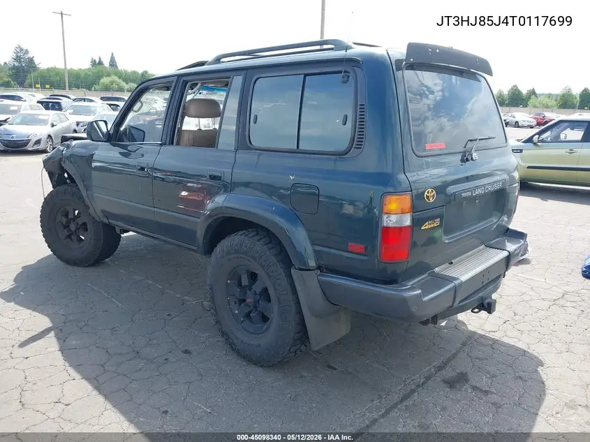 1996 Toyota Land Cruiser Hj85 VIN: JT3HJ85J4T0117699 Lot: 45098340