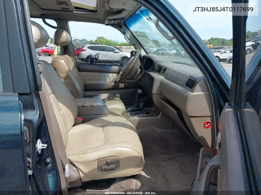 1996 Toyota Land Cruiser Hj85 VIN: JT3HJ85J4T0117699 Lot: 45098340