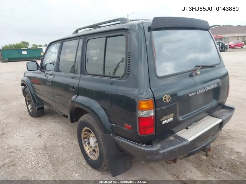 1996 Toyota Land Cruiser Hj85 VIN: JT3HJ85J0T0143880 Lot: 45351738