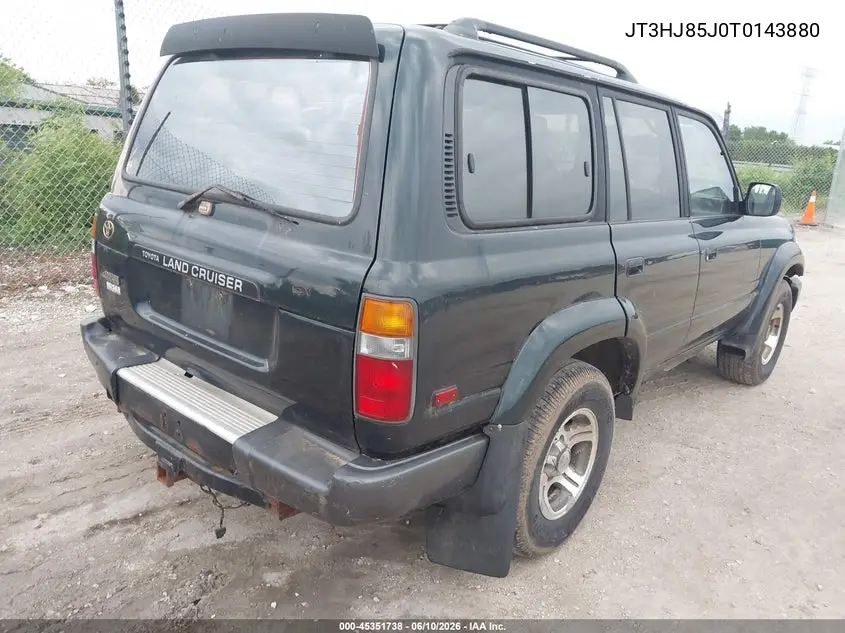 1996 Toyota Land Cruiser Hj85 VIN: JT3HJ85J0T0143880 Lot: 45351738
