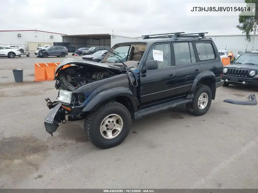 1997 Toyota Land Cruiser VIN: JT3HJ85J8V0154614 Lot: 43433265