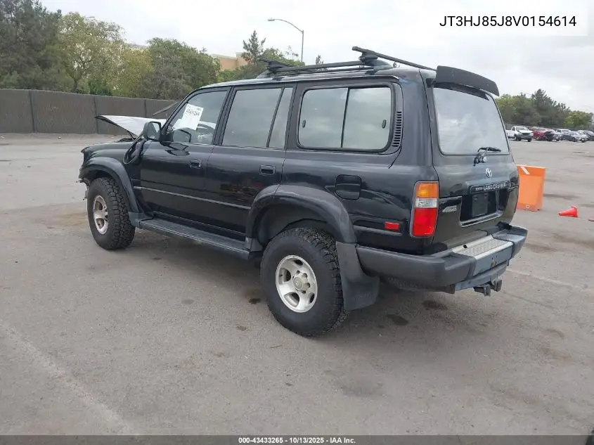 1997 Toyota Land Cruiser VIN: JT3HJ85J8V0154614 Lot: 43433265