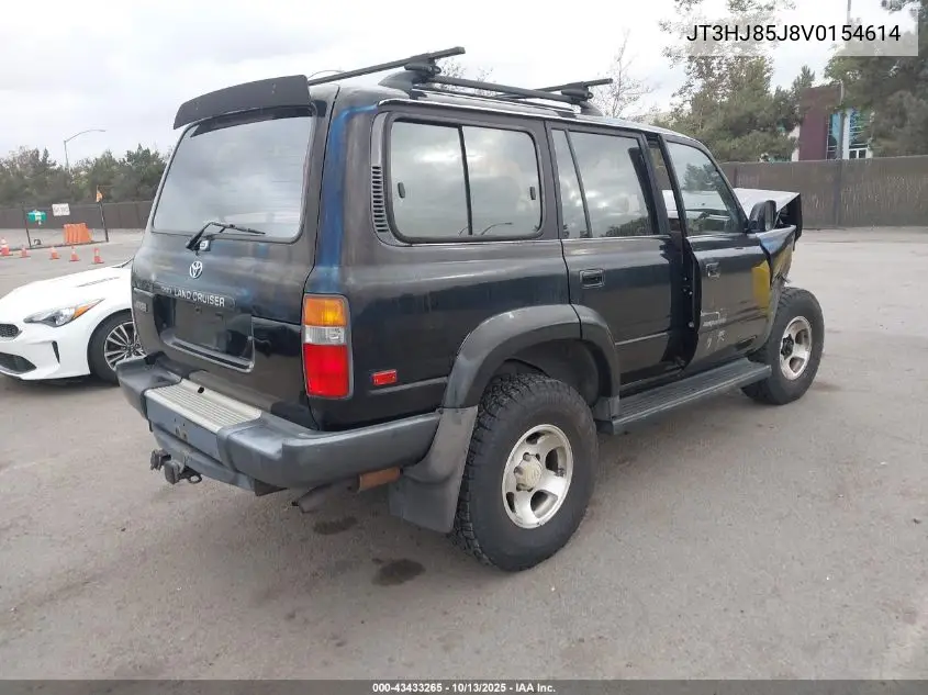 1997 Toyota Land Cruiser VIN: JT3HJ85J8V0154614 Lot: 43433265