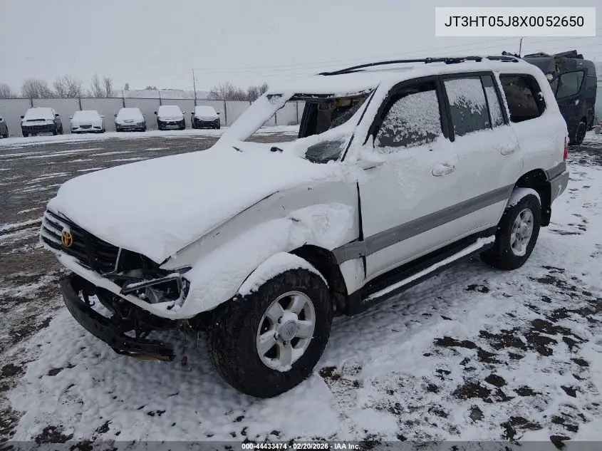 1999 Toyota Land Cruiser VIN: JT3HT05J8X0052650 Lot: 44433474