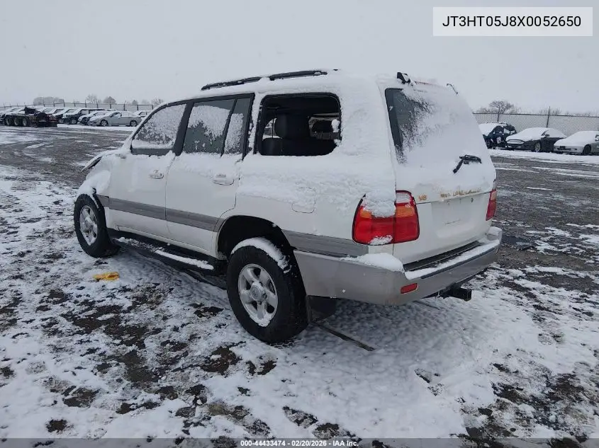 1999 Toyota Land Cruiser VIN: JT3HT05J8X0052650 Lot: 44433474