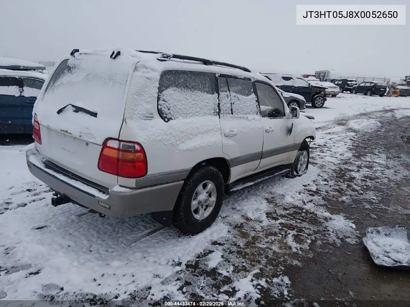 1999 Toyota Land Cruiser VIN: JT3HT05J8X0052650 Lot: 44433474