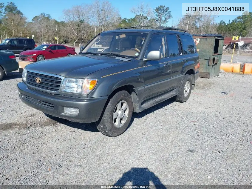 1999 Toyota Land Cruiser VIN: JT3HT05J8X0041888 Lot: 44458532