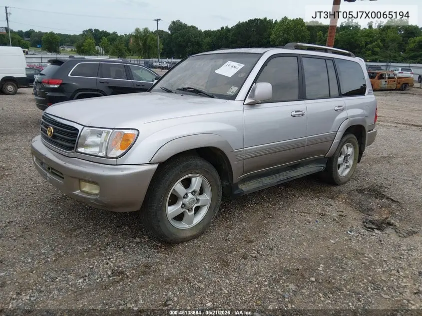 1999 Toyota Land Cruiser VIN: JT3HT05J7X0065194 Lot: 45138884