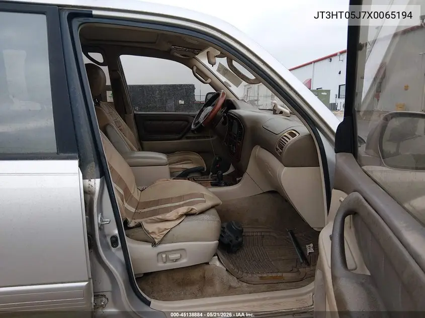 1999 Toyota Land Cruiser VIN: JT3HT05J7X0065194 Lot: 45138884