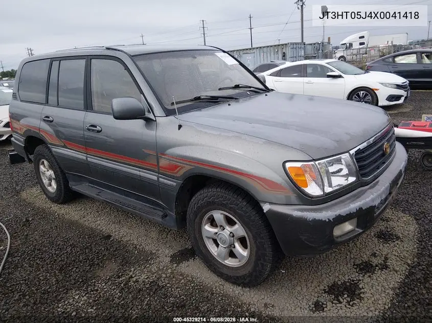 1999 Toyota Land Cruiser VIN: JT3HT05J4X0041418 Lot: 45329214