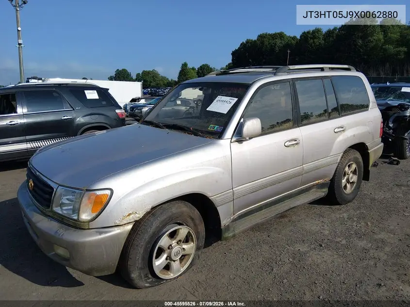 1999 Toyota Land Cruiser VIN: JT3HT05J9X0062880 Lot: 45595526