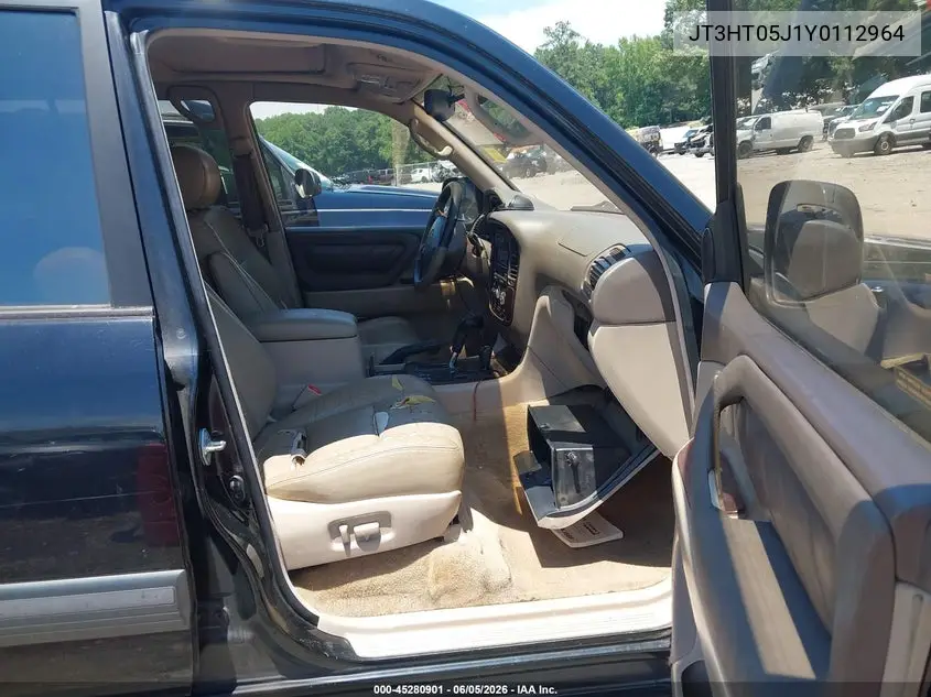 2000 Toyota Land Cruiser VIN: JT3HT05J1Y0112964 Lot: 45280901