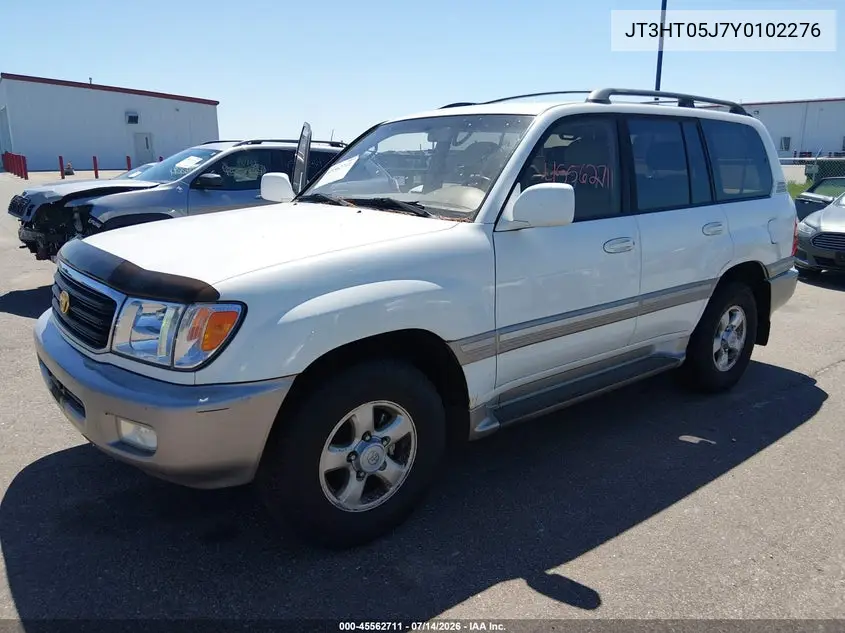 2000 Toyota Land Cruiser VIN: JT3HT05J7Y0102276 Lot: 45562711