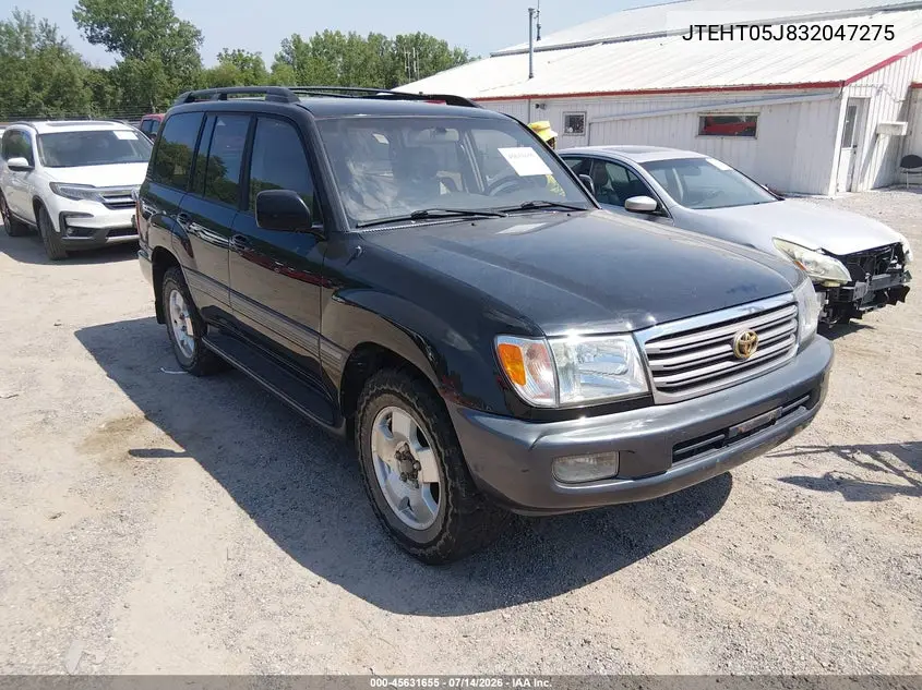 JTEHT05J832047275 2003 Toyota Land Cruiser