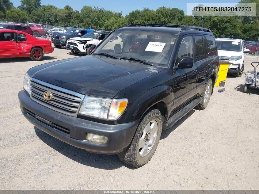 JTEHT05J832047275 2003 Toyota Land Cruiser