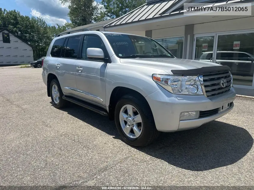 2011 Toyota Land Cruiser V8 VIN: JTMHY7AJ7B5012065 Lot: 45602250