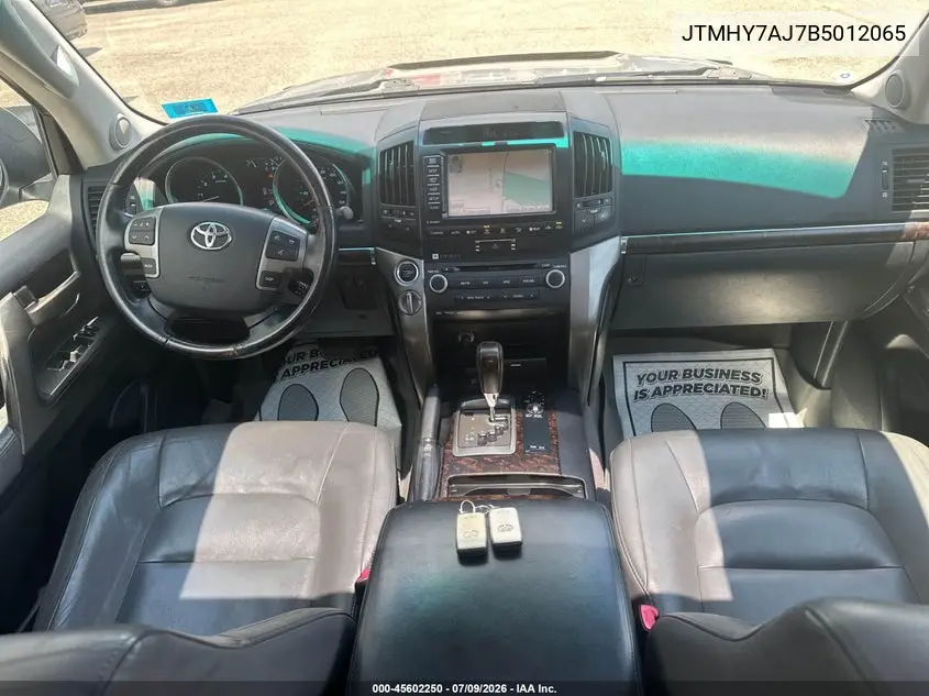 2011 Toyota Land Cruiser V8 VIN: JTMHY7AJ7B5012065 Lot: 45602250