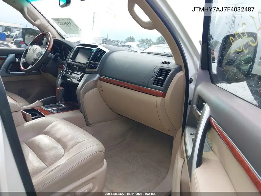 2015 Toyota Land Cruiser V8 VIN: JTMHY7AJ7F4032487 Lot: 45346322