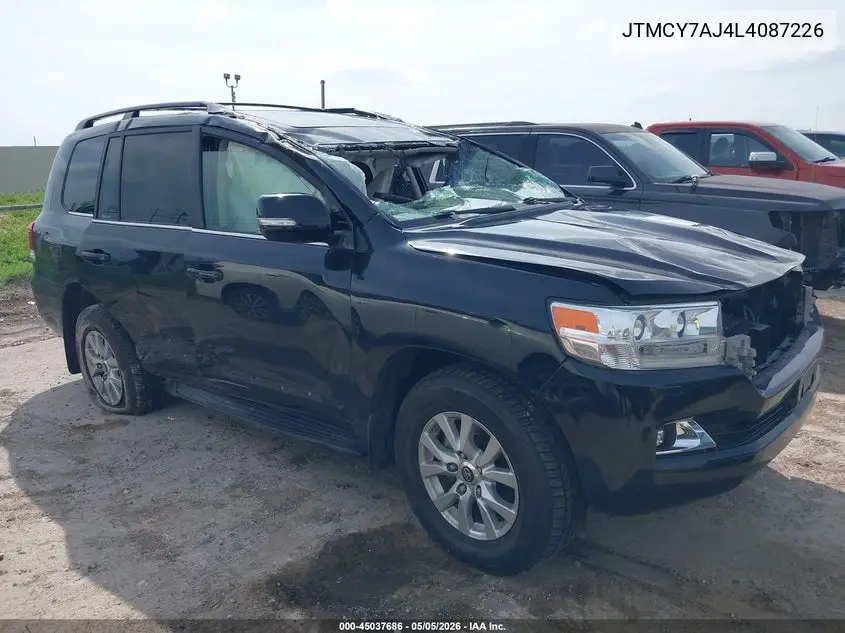 2020 Toyota Land Cruiser VIN: JTMCY7AJ4L4087226 Lot: 45037686