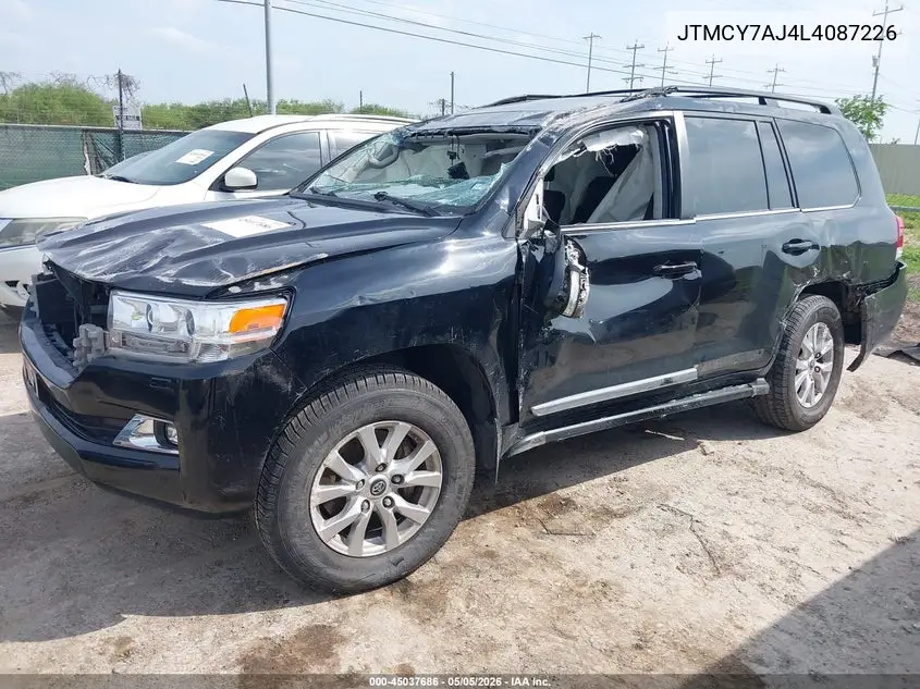 2020 Toyota Land Cruiser VIN: JTMCY7AJ4L4087226 Lot: 45037686