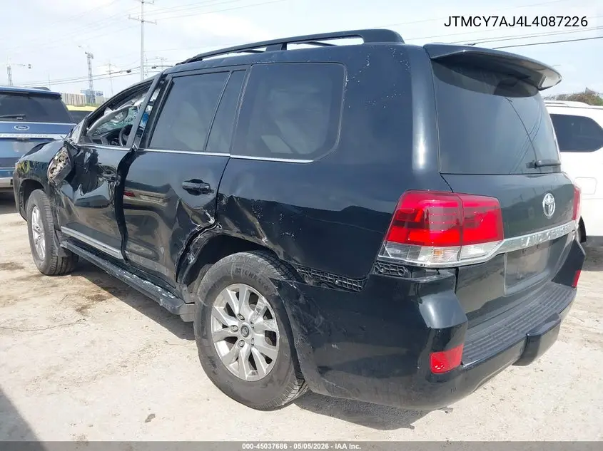 2020 Toyota Land Cruiser VIN: JTMCY7AJ4L4087226 Lot: 45037686