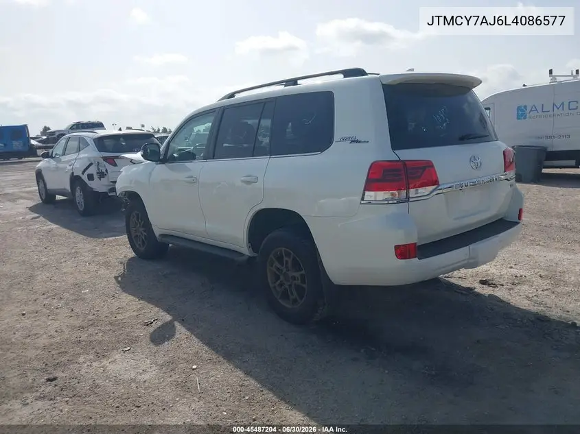 2020 Toyota Land Cruiser Heritage Edition VIN: JTMCY7AJ6L4086577 Lot: 45487204