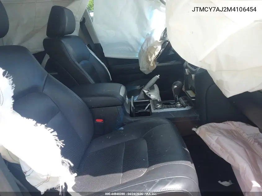 2021 Toyota Land Cruiser VIN: JTMCY7AJ2M4106454 Lot: 44948398