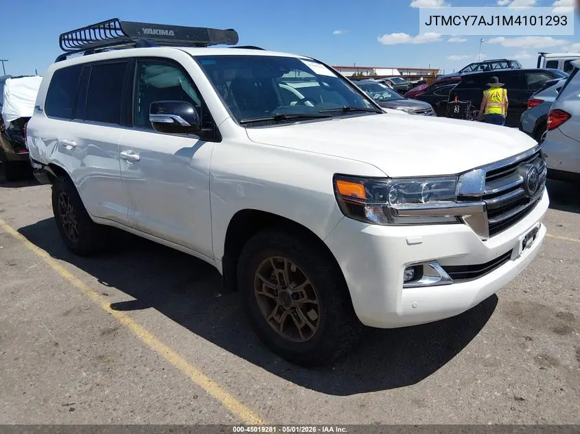 2021 Toyota Land Cruiser Heritage Edition VIN: JTMCY7AJ1M4101293 Lot: 45019281