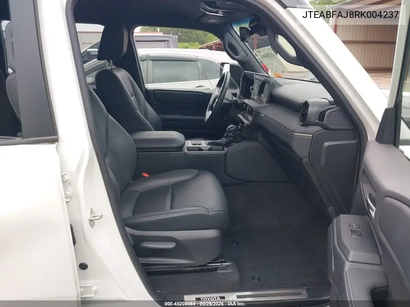 2024 Toyota Land Cruiser VIN: JTEABFAJ8RK004237 Lot: 45208464