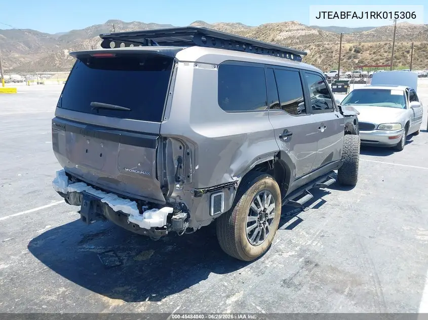 2024 Toyota Land Cruiser 1958 VIN: JTEABFAJ1RK015306 Lot: 45484040