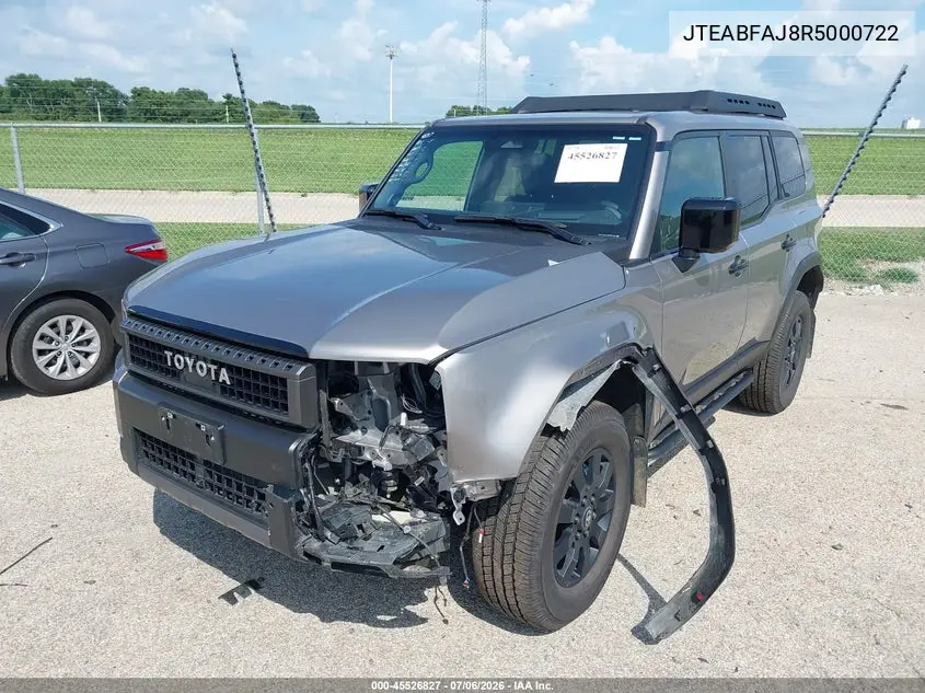 2024 Toyota Land Cruiser First Edition VIN: JTEABFAJ8R5000722 Lot: 45526827