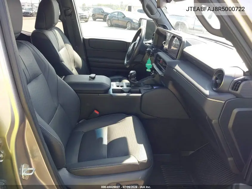 2024 Toyota Land Cruiser First Edition VIN: JTEABFAJ8R5000722 Lot: 45526827