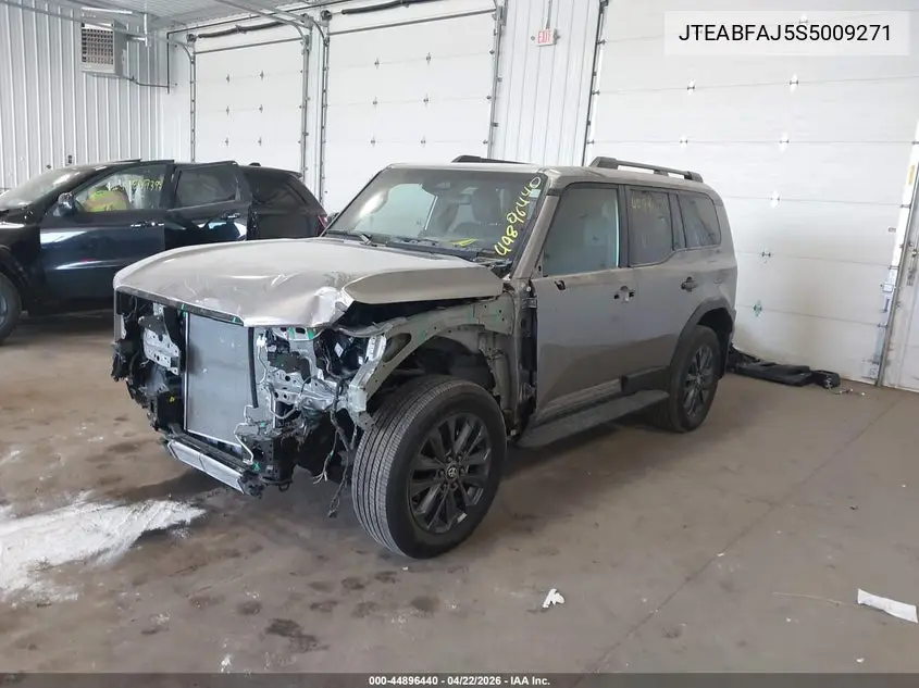 2025 Toyota Land Cruiser VIN: JTEABFAJ5S5009271 Lot: 44896440