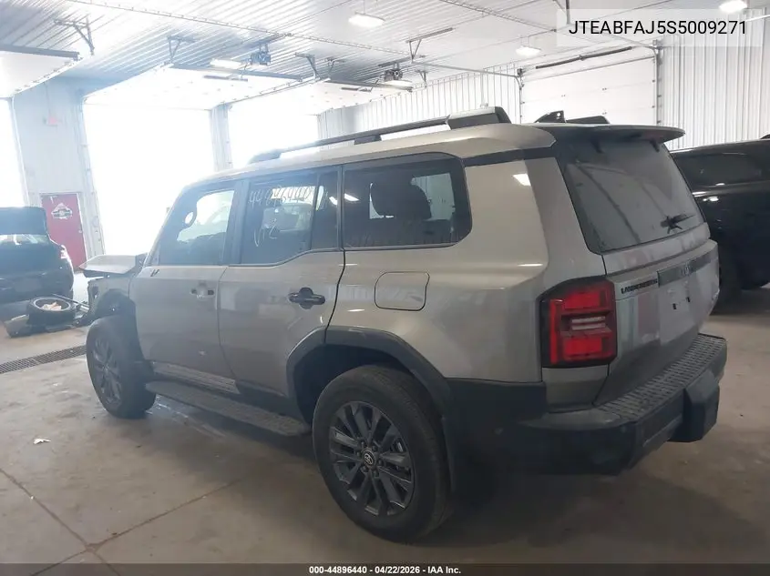 2025 Toyota Land Cruiser VIN: JTEABFAJ5S5009271 Lot: 44896440