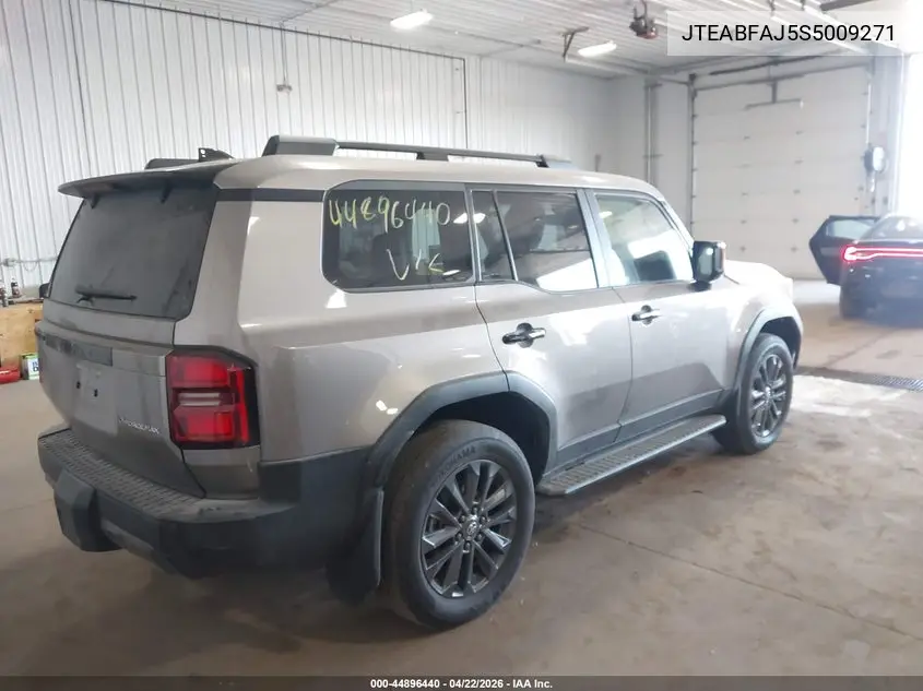 2025 Toyota Land Cruiser VIN: JTEABFAJ5S5009271 Lot: 44896440