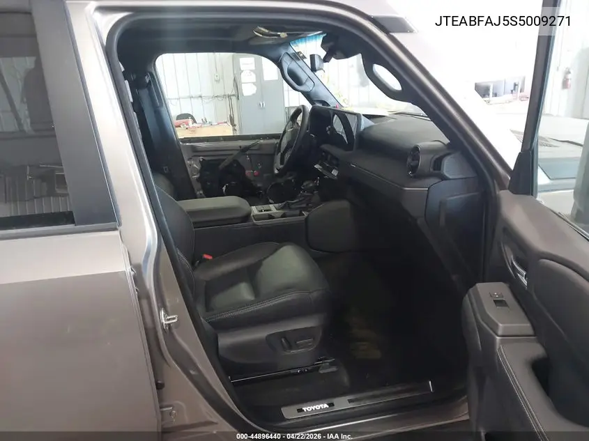 2025 Toyota Land Cruiser VIN: JTEABFAJ5S5009271 Lot: 44896440