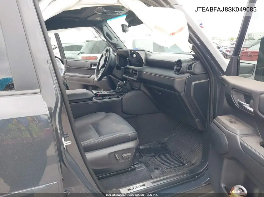 2025 Toyota Land Cruiser VIN: JTEABFAJ8SK049085 Lot: 45052267