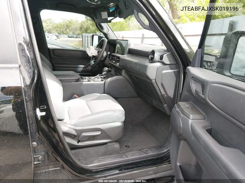 2025 Toyota Land Cruiser 1958 VIN: JTEABFAJXSK019196 Lot: 45138425