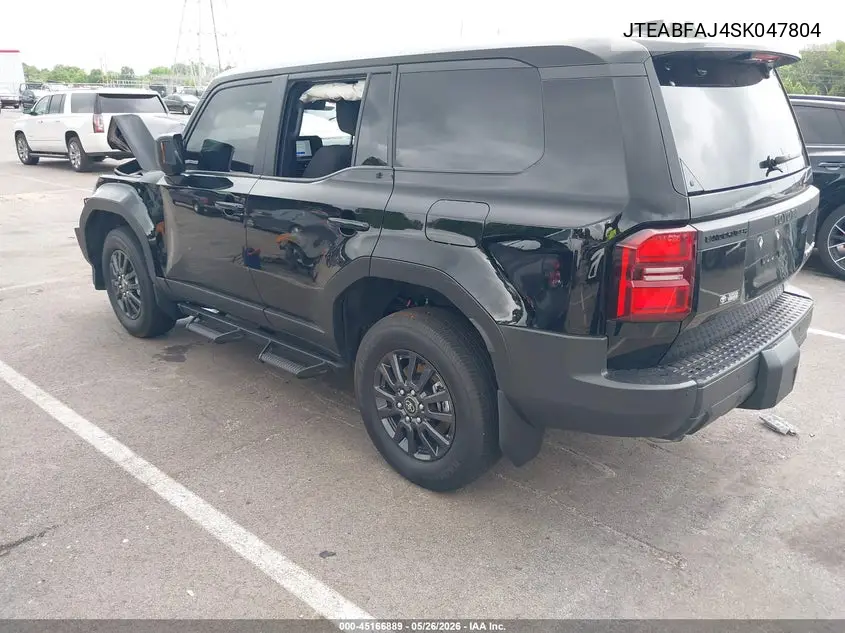 2025 Toyota Land Cruiser 1958 VIN: JTEABFAJ4SK047804 Lot: 45166889