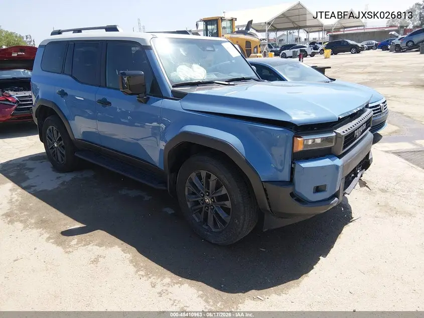 2025 Toyota Land Cruiser VIN: JTEABFAJXSK026813 Lot: 45410963