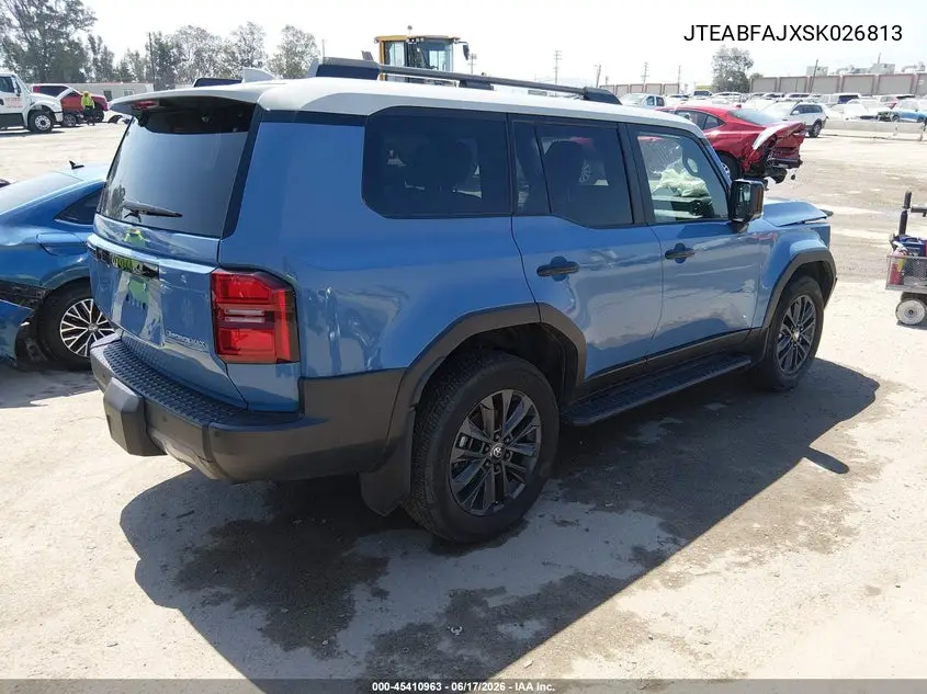 2025 Toyota Land Cruiser VIN: JTEABFAJXSK026813 Lot: 45410963
