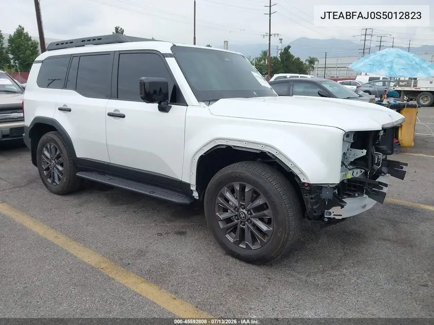 2025 Toyota Land Cruiser VIN: JTEABFAJ0S5012823 Lot: 45592808