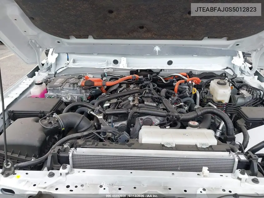 2025 Toyota Land Cruiser VIN: JTEABFAJ0S5012823 Lot: 45592808