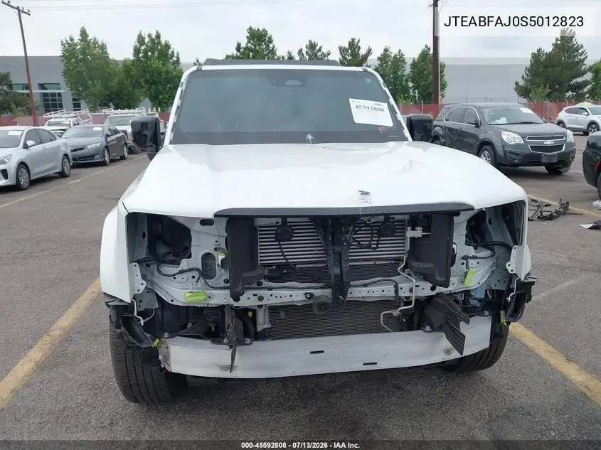 2025 Toyota Land Cruiser VIN: JTEABFAJ0S5012823 Lot: 45592808