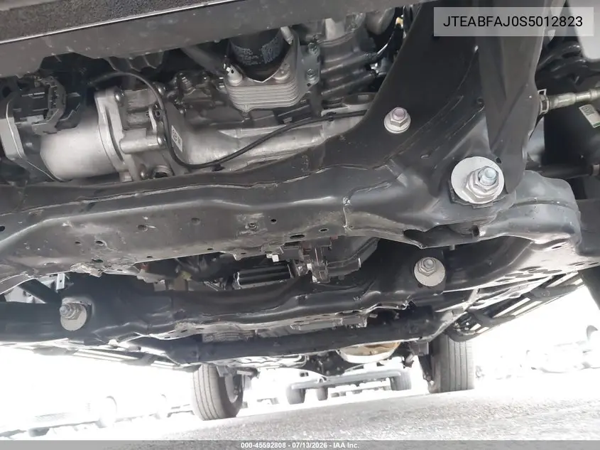 2025 Toyota Land Cruiser VIN: JTEABFAJ0S5012823 Lot: 45592808