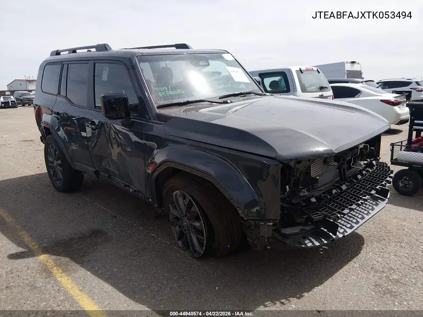 2026 Toyota Land Cruiser VIN: JTEABFAJXTK053494 Lot: 44940574