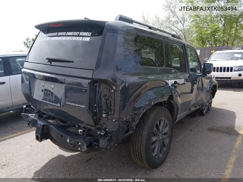 2026 Toyota Land Cruiser VIN: JTEABFAJXTK053494 Lot: 44940574