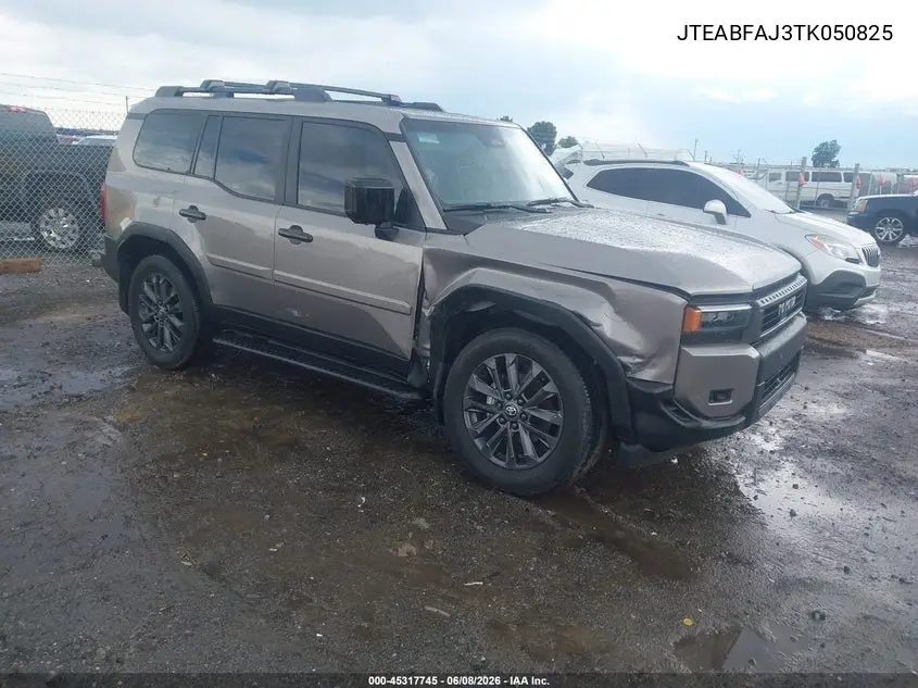 2026 Toyota Land Cruiser VIN: JTEABFAJ3TK050825 Lot: 45317745