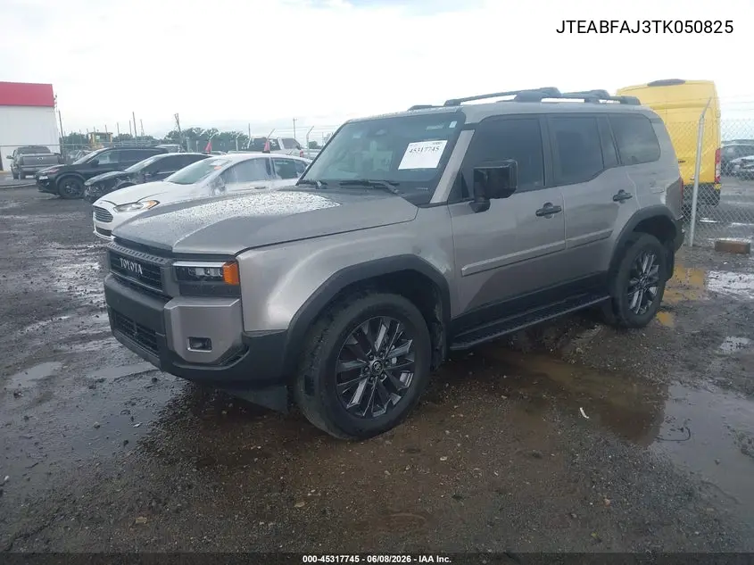 2026 Toyota Land Cruiser VIN: JTEABFAJ3TK050825 Lot: 45317745